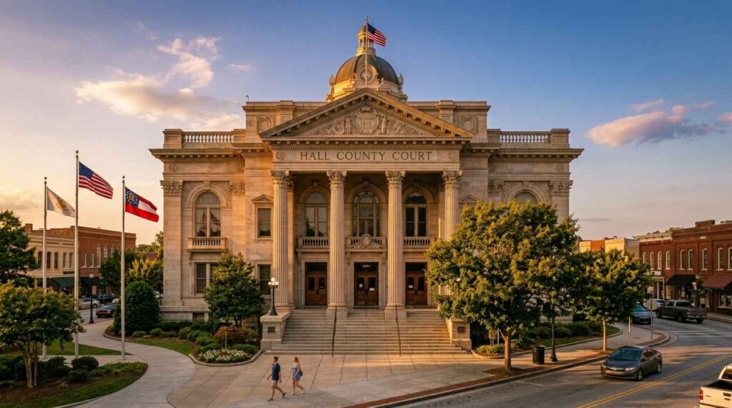 Hall County Court image
