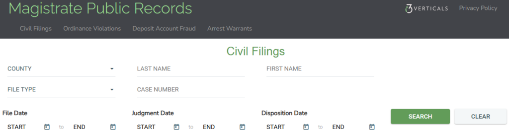 Search Hall County Magistrate Court Cases Online