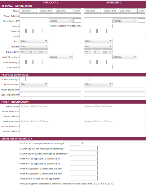 How to Search Hall County Marriage Records Online